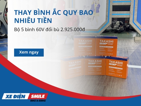 Thay Bình Ắc Quy Xe Điện Bao Nhiêu Tiền?