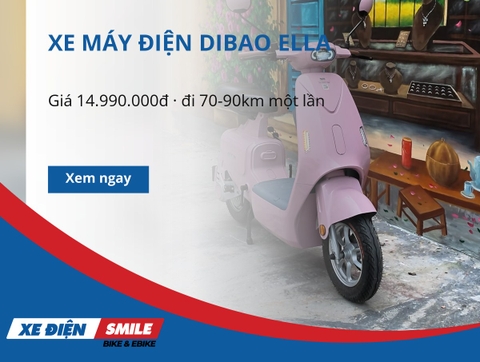 Xe Máy Điện Dibao Ella Có Tốt Không? Giá 14.990.000đ
