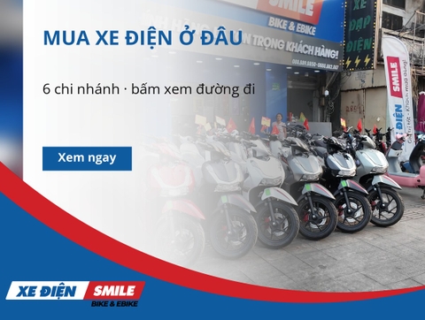Mua Xe Điện Ở Đâu Tại TP.HCM? 6 Chi Nhánh Xe Điện Smile
