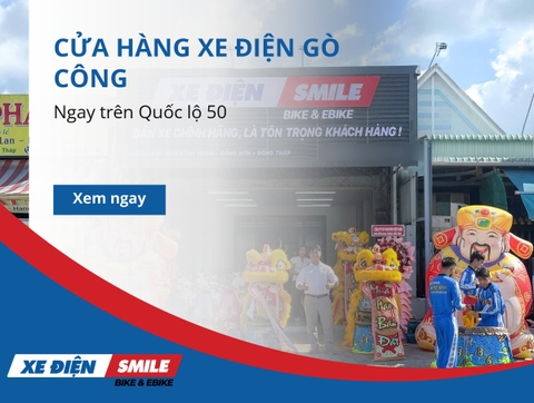 Cửa Hàng Xe Điện Gò Công: Chi Nhánh Ngay Quốc Lộ 50