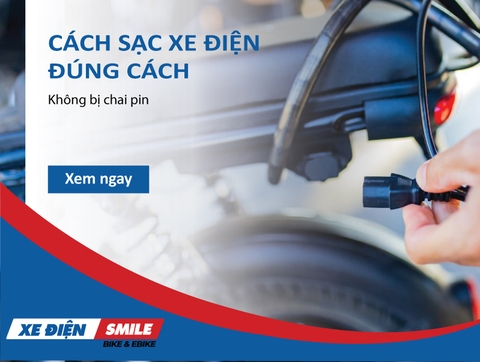 Cách sạc xe máy điện đúng cách? Không bị chai pin