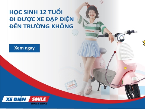 Học sinh 12 tuổi đi xe đạp điện đến trường được không?