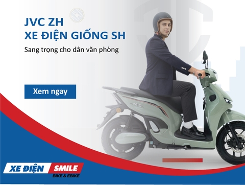 JVC ZH - Phiên bản xe điện giống SH sang trọng cho dân văn phòng