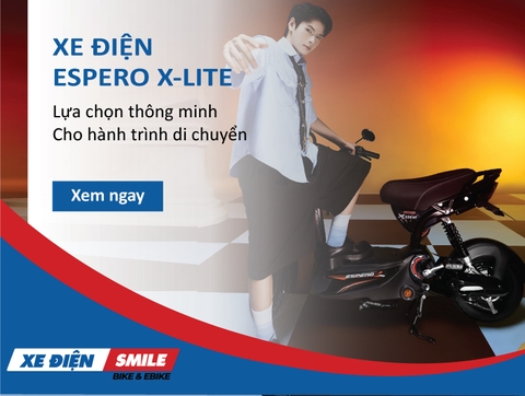 Xe điện ESPERO X-Lite: Lựa chọn thông minh cho hành trình di chuyển 