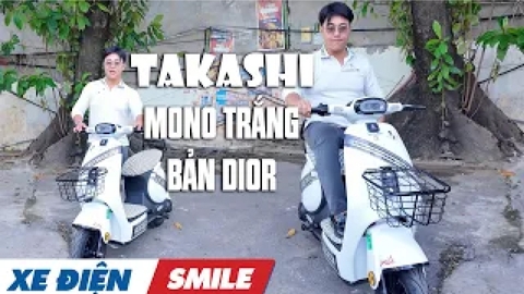 Review XE ĐIỆN HOTTREND TAKASHI MONO Phiên bản Christian Dior