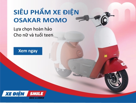 Review xe điện Osakar Momo: Lựa chọn hoàn hảo cho nữ và tuổi teen