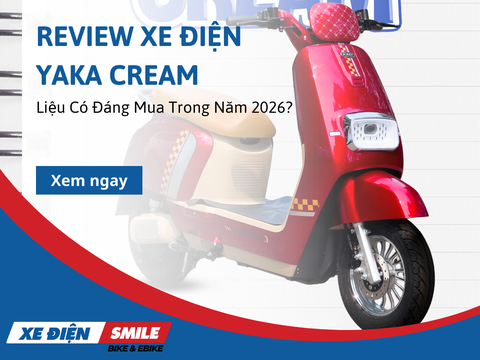 Review Xe Máy Điện Yaka Cream: Liệu Có Đáng Mua Trong Năm 2026?