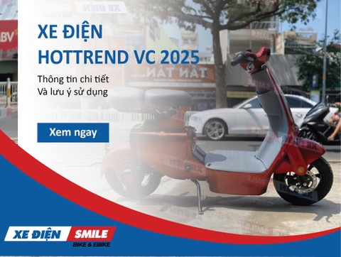 Tổng Quan Về Xe Điện Hottrend VC 2025: Lưu Ý Khi Sử Dụng