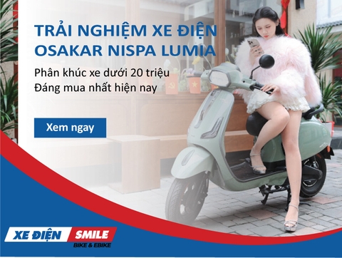 Trải nghiệm xe điện Osakar Nispa Lumia. Phân khúc xe dưới 20 triệu đáng mua nhất hiện nay