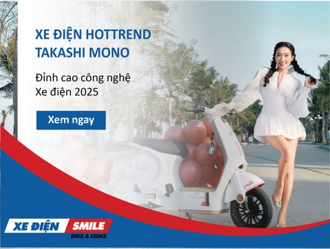 Xe điện Hottrend Takashi Mono: Đỉnh cao công nghệ xe điện 2025