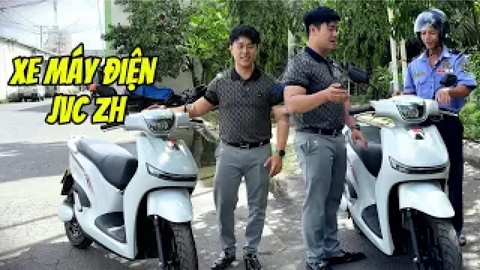 Review chi tiết - thử thách CHO NGƯỜI LẠ MƯỢN XE ĐIỆN JVC ZH và cái kết