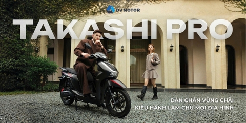 TAKASHI PRO: DÀN CHÂN VỮNG CHÃI – KIÊU HÃNH LÀM CHỦ MỌI ĐỊA HÌNH