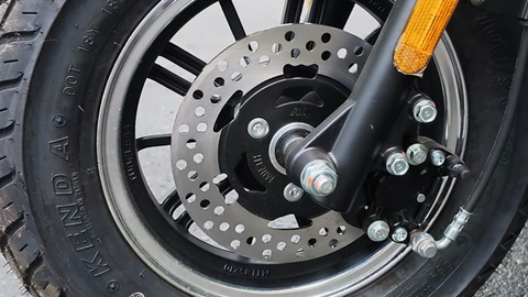 Bánh trước và đĩa phanh xe điện Detech Espero Type 3 Pro