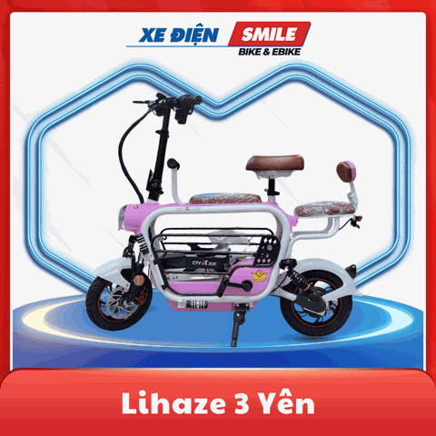 Xe Đạp Điện Lihaze 3 Yên - Model 2023