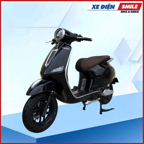 Xe Máy Điện Dibao Tesla Dio E màu Đen bóng tại Xe Điện Smile — ảnh 2