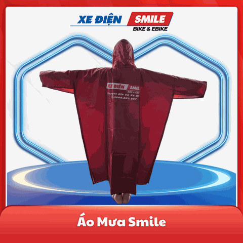 Áo Mưa Xe Điện Smile