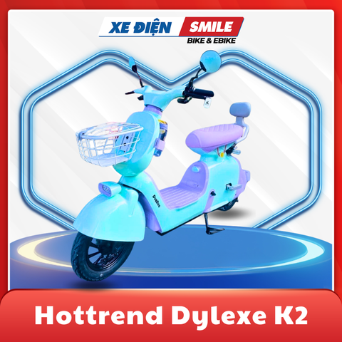hình ảnh xe điện k2 màu xanh dương đẹp