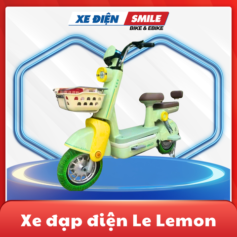 Xe đạp điện Le Lemon áp dụng Công nghệ tiên tiến