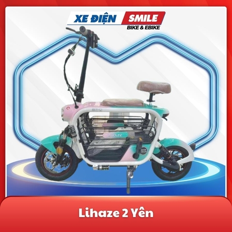 Xe Điện Lihaze màu xanh ngọc