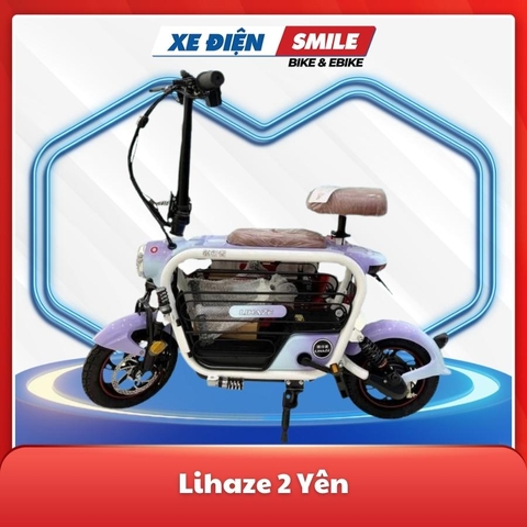 Xe Điện Lihaze màu tím loang