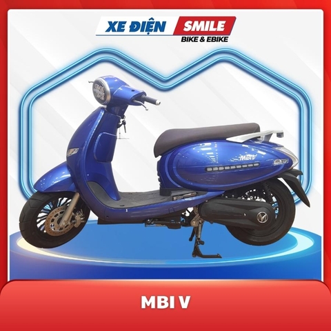 Xe Máy Điện MBI V Màu xanh dương