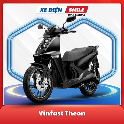 xe máy điện Vinfast Theon màu đen