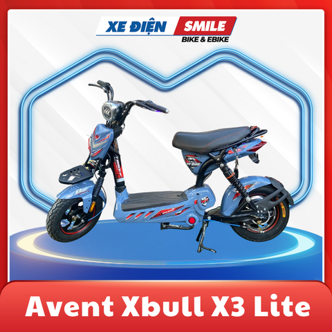 hình ảnh Xe Đạp Điện Avent Xbull X3 Lite xanh dương