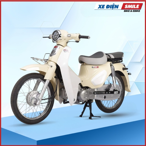 Xe số 50CC Kaiser D2 màu kem