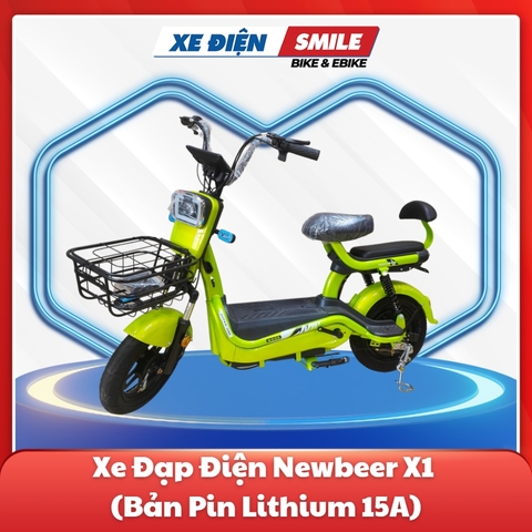 Xe Đạp Điện Newbeer X1 (Bản Pin Lithium 15A)
