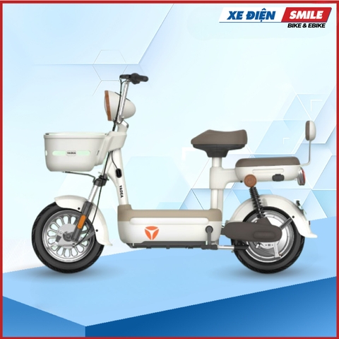 Xe đạp điện YADEA iFUN màu trắng