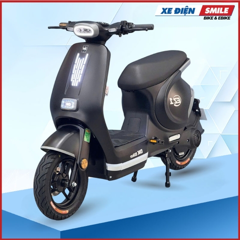 Xe Điện DKBike Ez2 màu đen khói