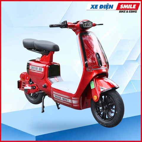 XE ĐIỆN DV MOTOR TAKASHI MONEY PRO 2026 màu Đỏ hồng tại Xe Điện Smile