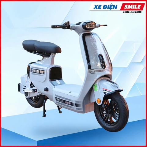 XE ĐIỆN DV MOTOR TAKASHI MONEY PRO 2026 màu Xanh dương xám tại Xe Điện Smile — ảnh 4