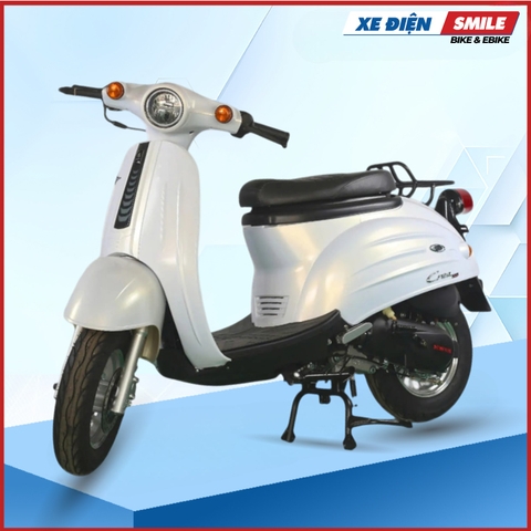 Xe Điện DVMotor Crea màu trắng