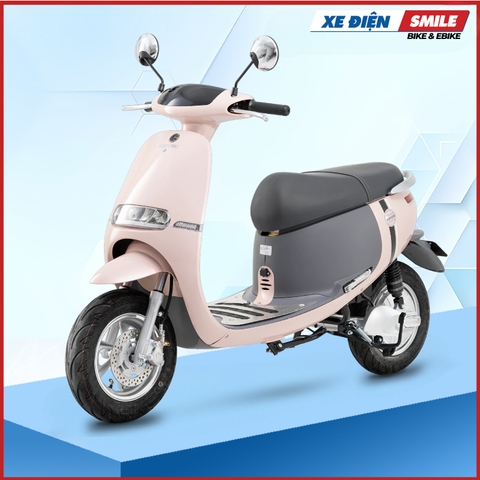 Xe Điện ESPERO GOGO-F1 Pro hồng trà sữa