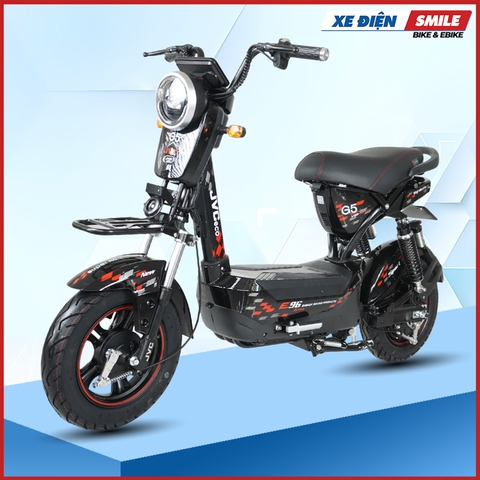 Xe điện JVCeco G5S màu đen đỏ