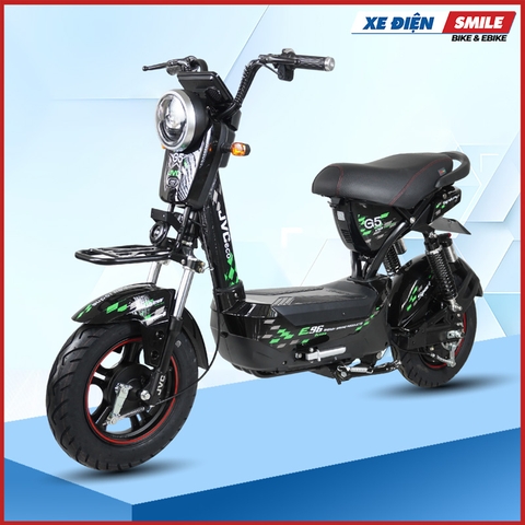 Xe điện JVCeco G5S màu đen tem xanh