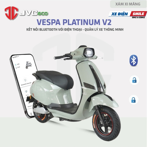 Xe Điện JVC Vespa Platinum V2