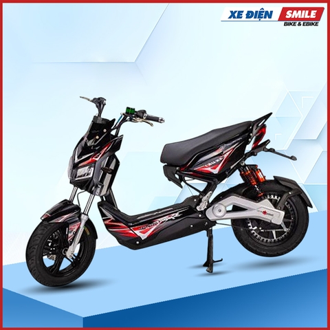 Xe máy điện Kazuki Xmen Z3 đen tem đỏ