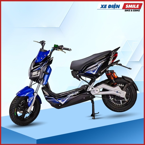 Xe máy điện Kazuki Xmen Z3 đen tem xanh dương