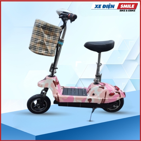 Xe Điện Mini Scooter 10in - Dây Curoa