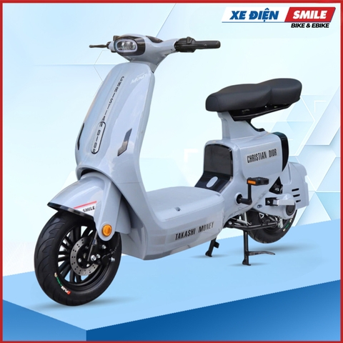 Xe Điện Takashi Money xám xi măng