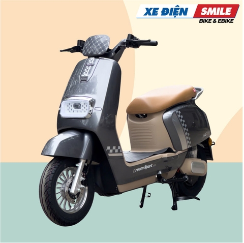Xe Máy Điện Yaka Cream