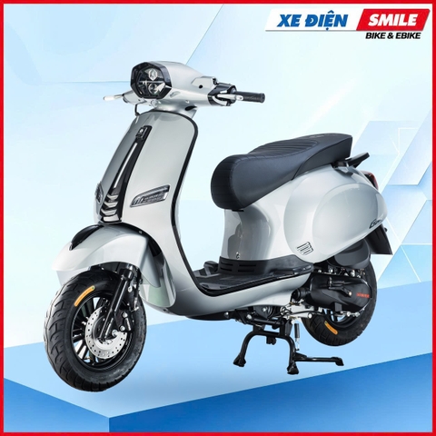 Xe Ga 50CC Daelim Guzzi màu Trắng xanh tại Xe Điện Smile — ảnh 2