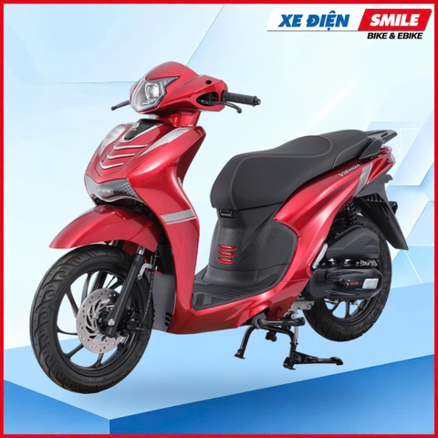 Xe Ga Xăng 50CC Daelim Visiem màu Đỏ tại Xe Điện Smile