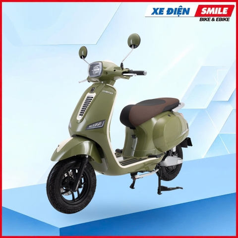 XE MÁY ĐIỆN DIBAO PANSY DIO 2025 màu Be xám tại Xe Điện Smile — ảnh 7