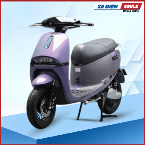 Xe Máy Điện DK GoGo Super màu tím đen