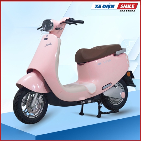 Xe Máy Điện DK Lyva Moda màu hồng