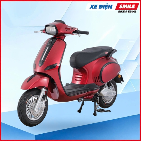 Xe Máy Điện DV Motor Takashi NozaX (60V-23A) 5 Bình màu Đỏ xám tại Xe Điện Smile