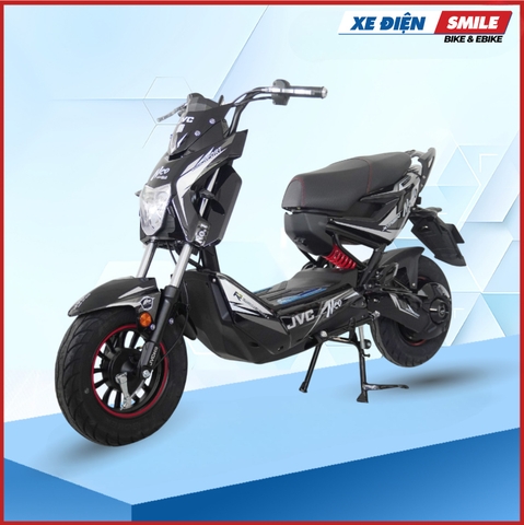 Xe điện JVCeco Xmen Neo đen tem bạc